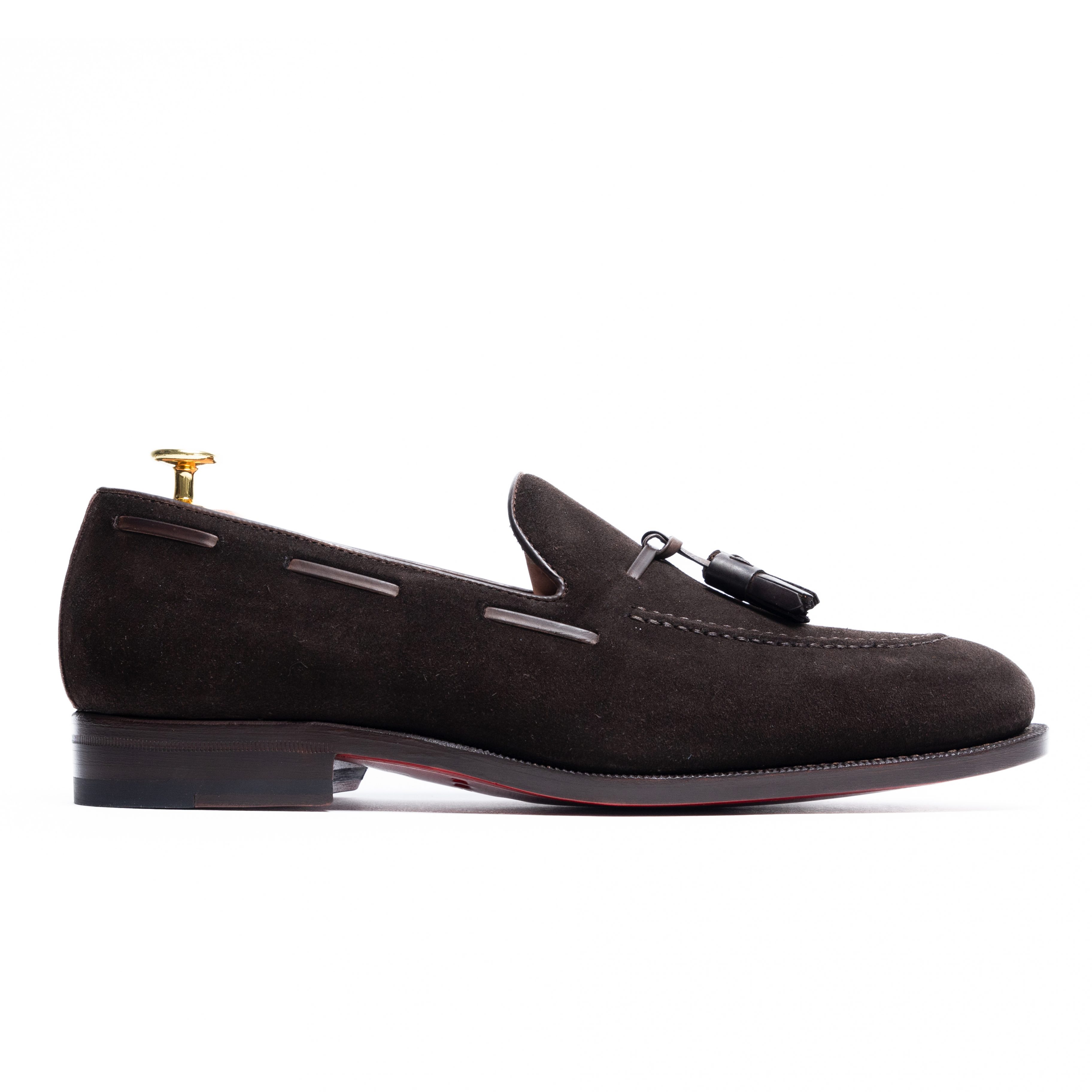 Suede Loafers - Tassel
