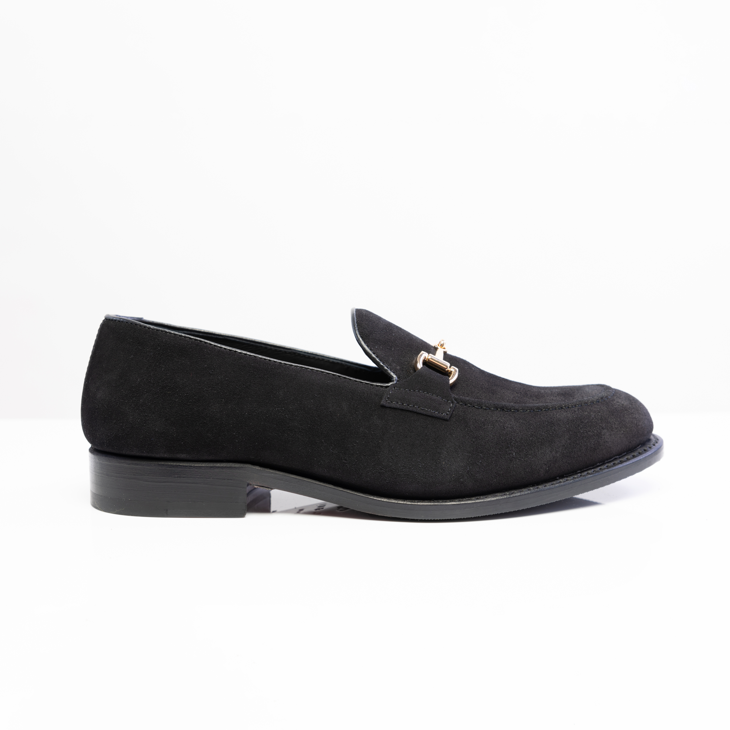 Suede Loafers - Horsebit